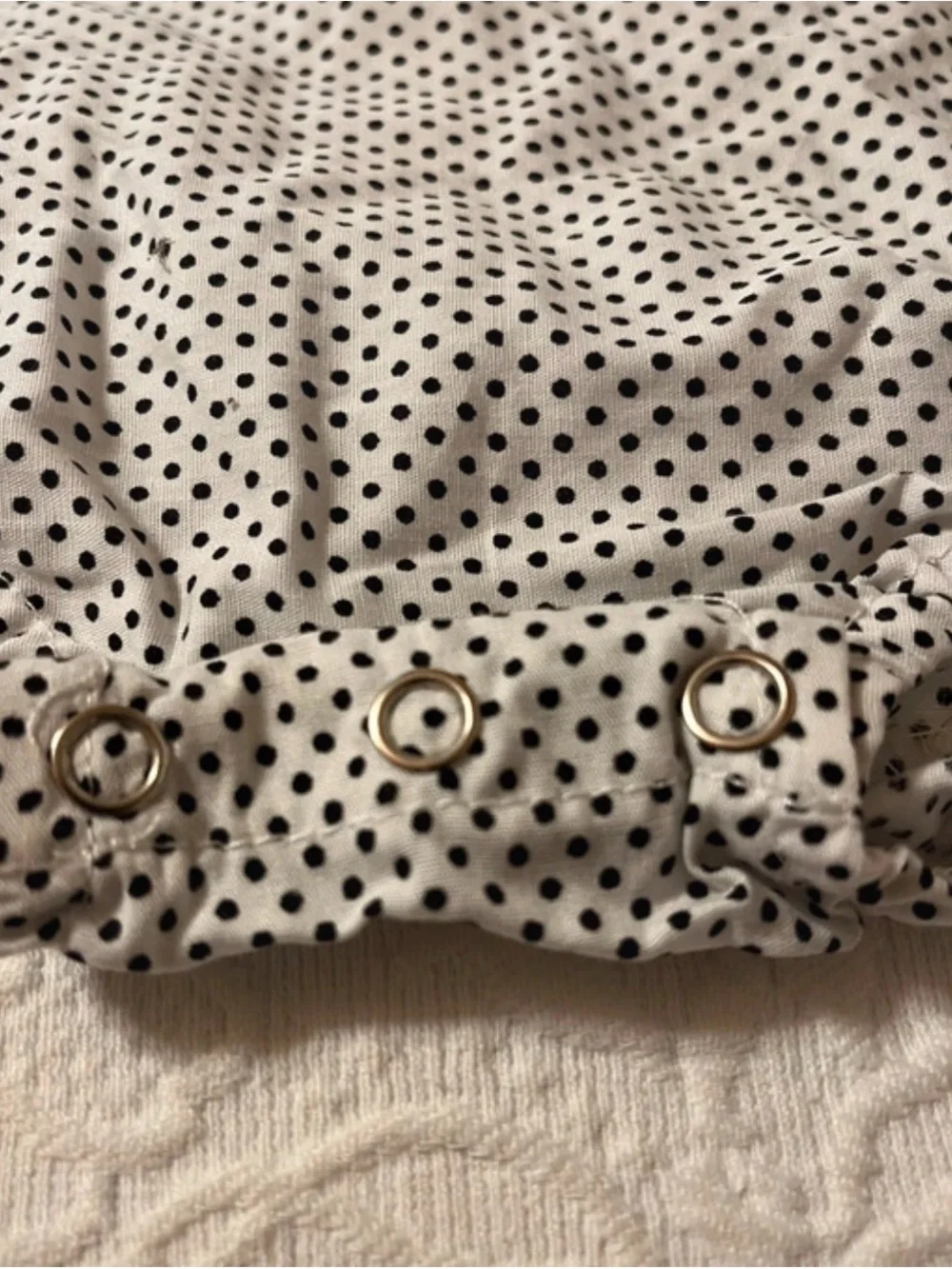 None white romper